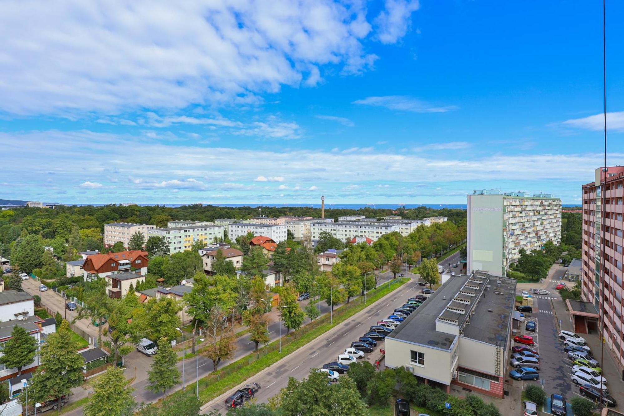 Seaview Apartment Gdansk Przymorze By Noclegi Renters Exteriör bild